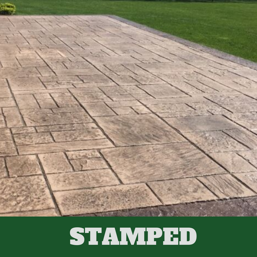 Stamped Concrete Patio Cost, Cement Stamped Patio Cost